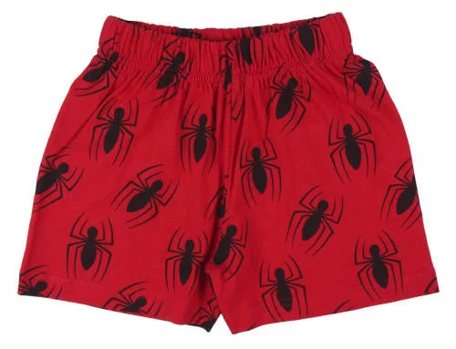 Детски къси панталони за сън за момчета с паяци