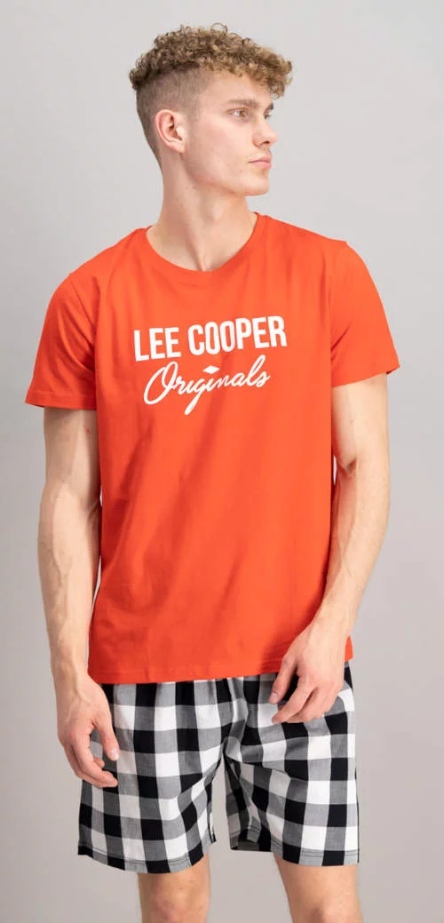 Къси мъжки пижами Lee Cooper продажба