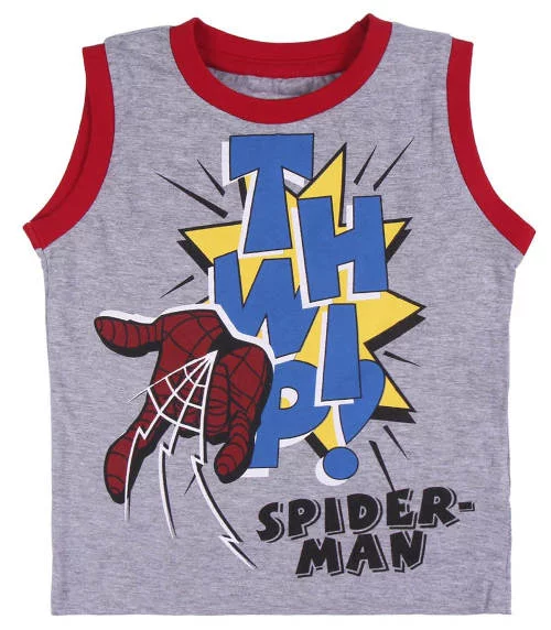 Пижама без ръкави за момчета Spiderman