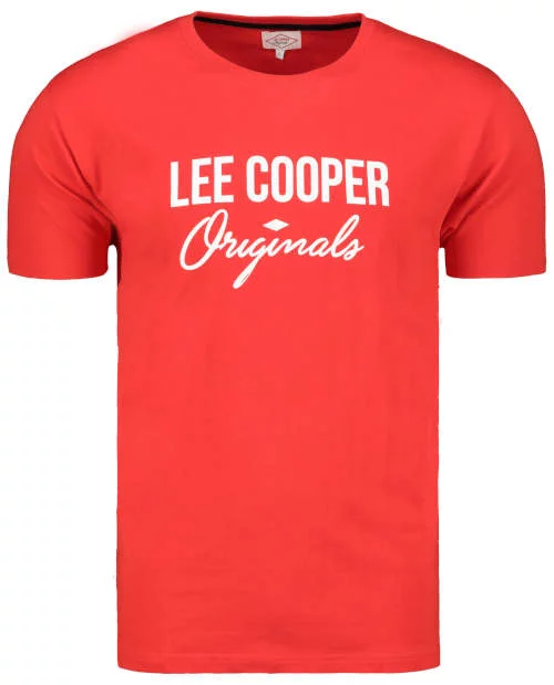 Червена пижама с лого на Lee Cooper