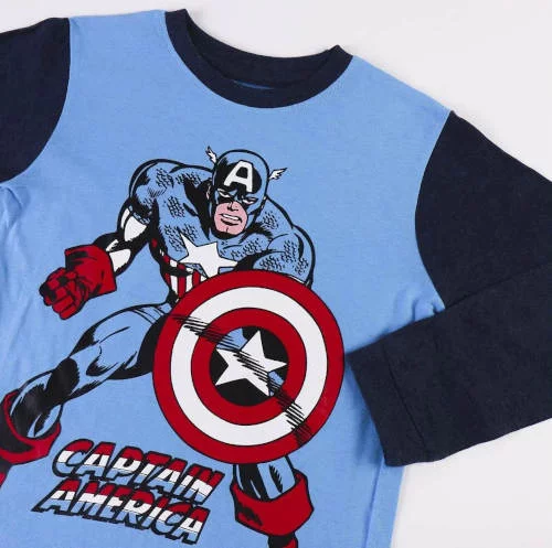 Пижама за момчета Капитан Америка