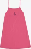 Розова нощница Calvin Klein за момичета с тънки презрамки